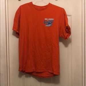 Florida Gator themed fishing shirt.